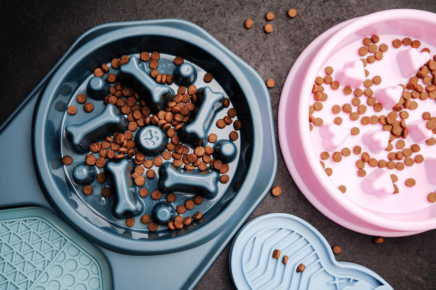 Slow Feeder Dog & Cat Bowl – Anti-Choking Puzzle Bowl for Healthy Digestion