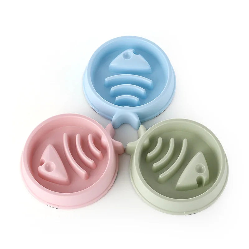 Slow Feeder Dog & Cat Bowl – Anti-Choking Puzzle Bowl for Healthy Digestion