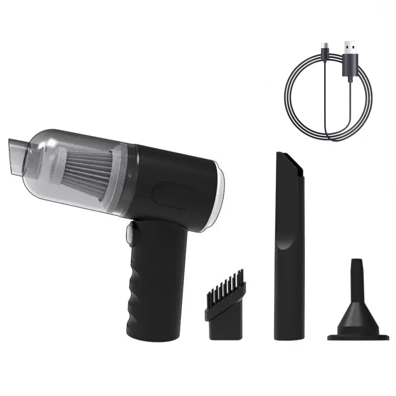 Car Vacuum Cleaner Portable Small Vacuum Cleaner for Multi Purpose Vehicles Small Household Pump Handheld Car Vacuum Cleaner