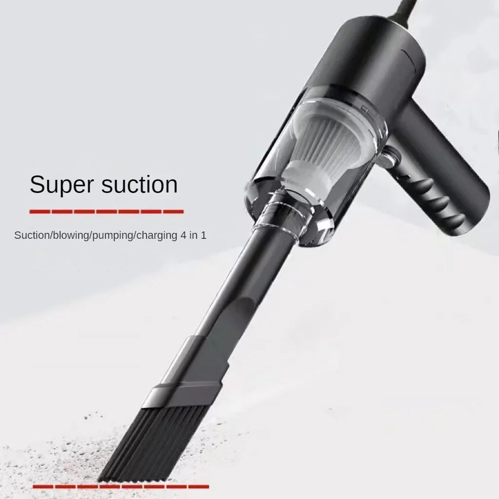Car Vacuum Cleaner Portable Small Vacuum Cleaner for Multi Purpose Vehicles Small Household Pump Handheld Car Vacuum Cleaner